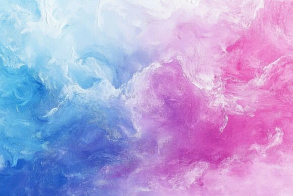 Abstract Pink and Blue Watercolor Backgr: A Designer's Dream