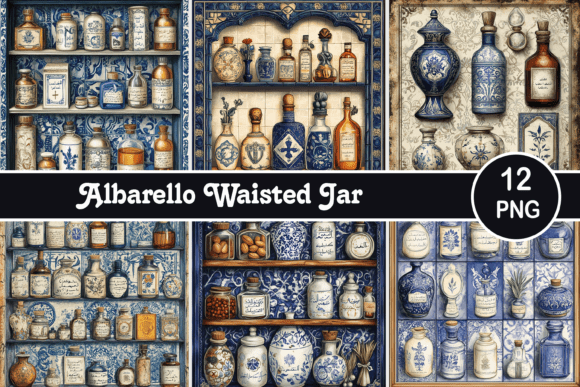 Albarello Waisted Jar: Infusing Artisan Character into Digital Design