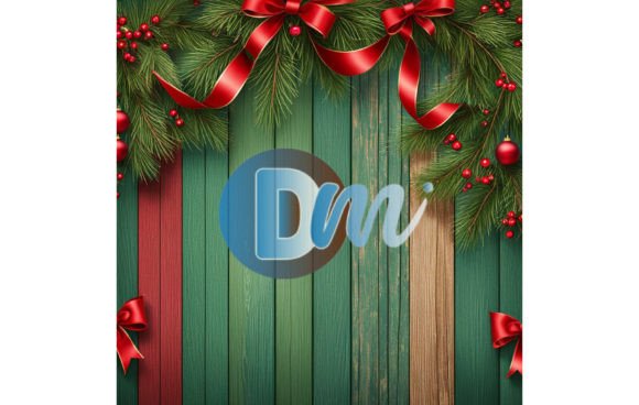 Christmas Wooden Digital Paper 37: A Rustic Texture for Modern Design