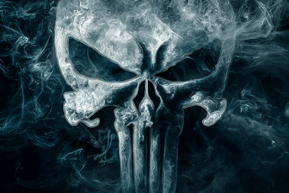 Dark Smoke Skull Background: Unleashing Gothic Atmosphere