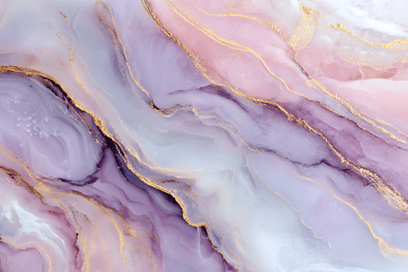 Elegant Pink Purple Marble Ink Background for Creative Projects