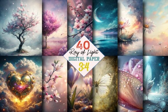 Unleashing Creativity with Ray of Light Junk Journal Pages