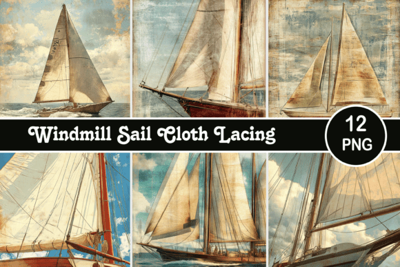 Windmill Sail Cloth Lacing: A Designer's Texture Toolkit